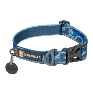 Obojok pre psy Ruffwear Crag™ Collar-midnight-wave-28 - 36cm