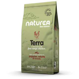 Krmivo pre psov Naturea Naturals Terra Free Range Chicken 12kg