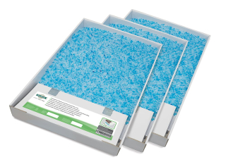 ScoopFree™ , Náhradná podstielka, Blue Crystal, 3 balenie