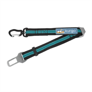 Bezpečnostný autopás pre psa s upínacím mechanizmom Kurgo Direct to Seat Belt Swivel Tether-blue