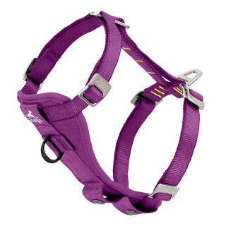 Postroj pre psa do auta Kurgo, Tru-Fit Enhanced Strenght, bezpečnostný s autopásom-deep-violet-S