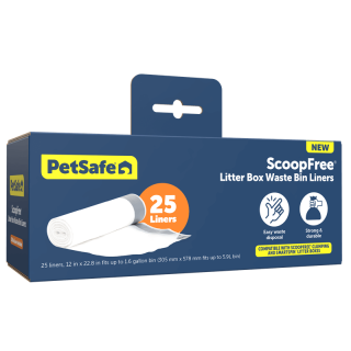 Vrecká do zberného koša automatickej toalety pre mačky PetSafe® ScoopFree™ 25ks