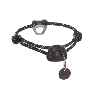 Obojok pre psy Ruffwear Knot-a-Collar-obsidian-black-36 - 51cm