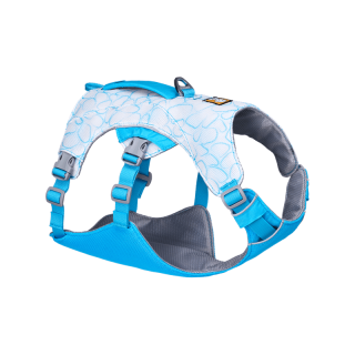 Postroj pre psy Ruffwear Swamp Cooler Dog Cooling Harness-biolumin-blue-XS