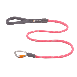 Vodítko pre psy Ruffwear Knot-a-Leash Rope Dog Lead-fireweed-pink-L
