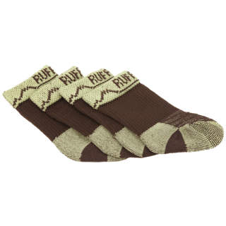 Ponožky pre psy Ruffwear Bark'n Boot™ Socks-earth-brown-S/M