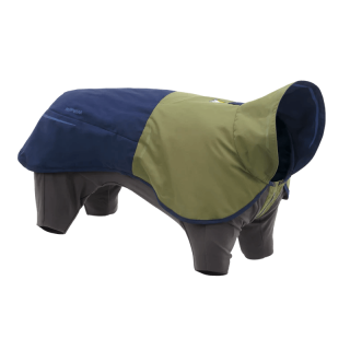 Nepremokavá bunda pre psy Ruffwear Sun Shower Coverall-midnight-blue-S