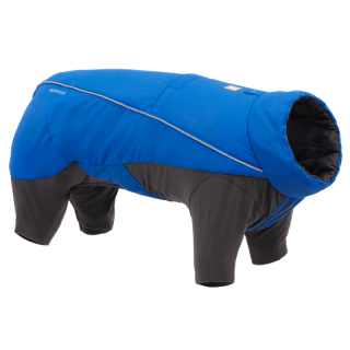 Zimná bunda pre psy Ruffwear Vert Coverall-blue-pool-XXS