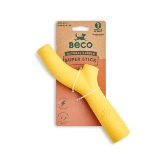 Hračky pre psov, Beco Super Stick-yellow