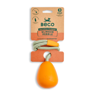 Hračky pre psov, Beco Slinger Pebble-orange