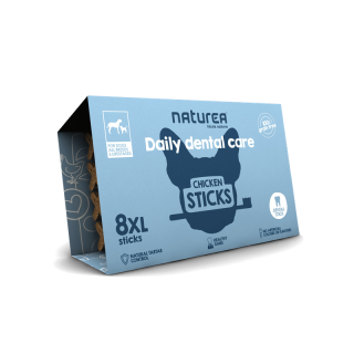 Dentálne tyčinky pre psy Naturea Dental Sticks Chicken XL
