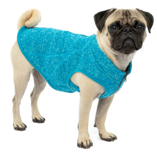 Sveter pre psy Kurgo Dog Core Sweater-Heather-Blue-M